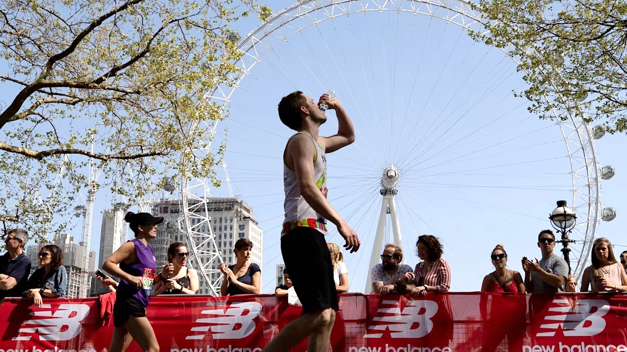 補水技巧 ©Virgin Money London Marathon