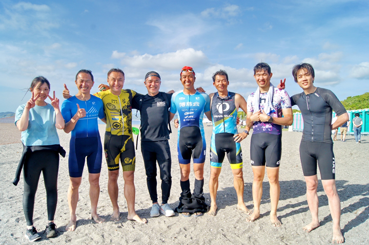 筆者幸運地同時擁有日本友人與台灣的同鄉一同參賽 圖片來源:探索者運動