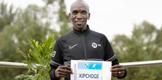 照片來源：Eliud Kipchoge