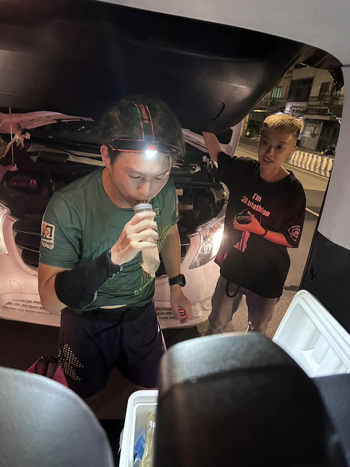 台灣超級馬拉松國手林慶華