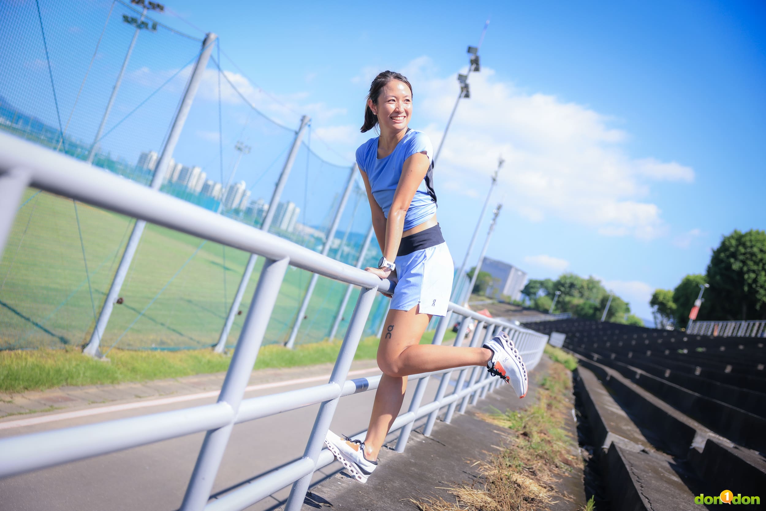 熱愛運動的模特兒謝婷瑄