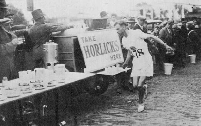 1928年奧運馬拉松 照片來源：topendsports