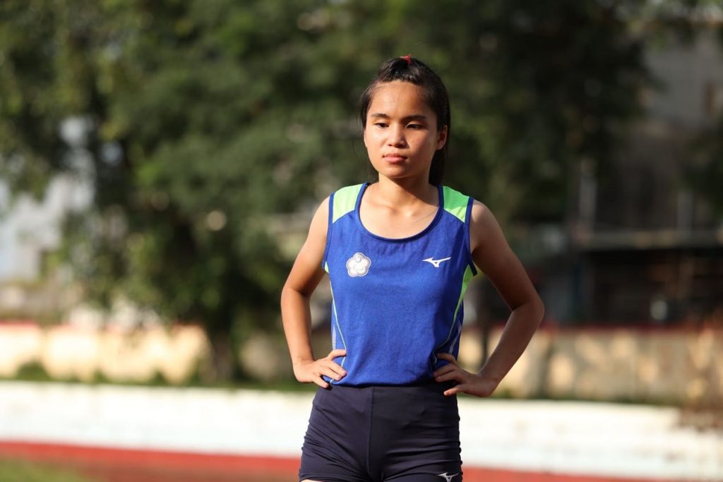 吳宜容在亞帕運跑出全國紀錄，期待她未來在田徑場大放異彩。圖片來源：I運動粉絲專頁