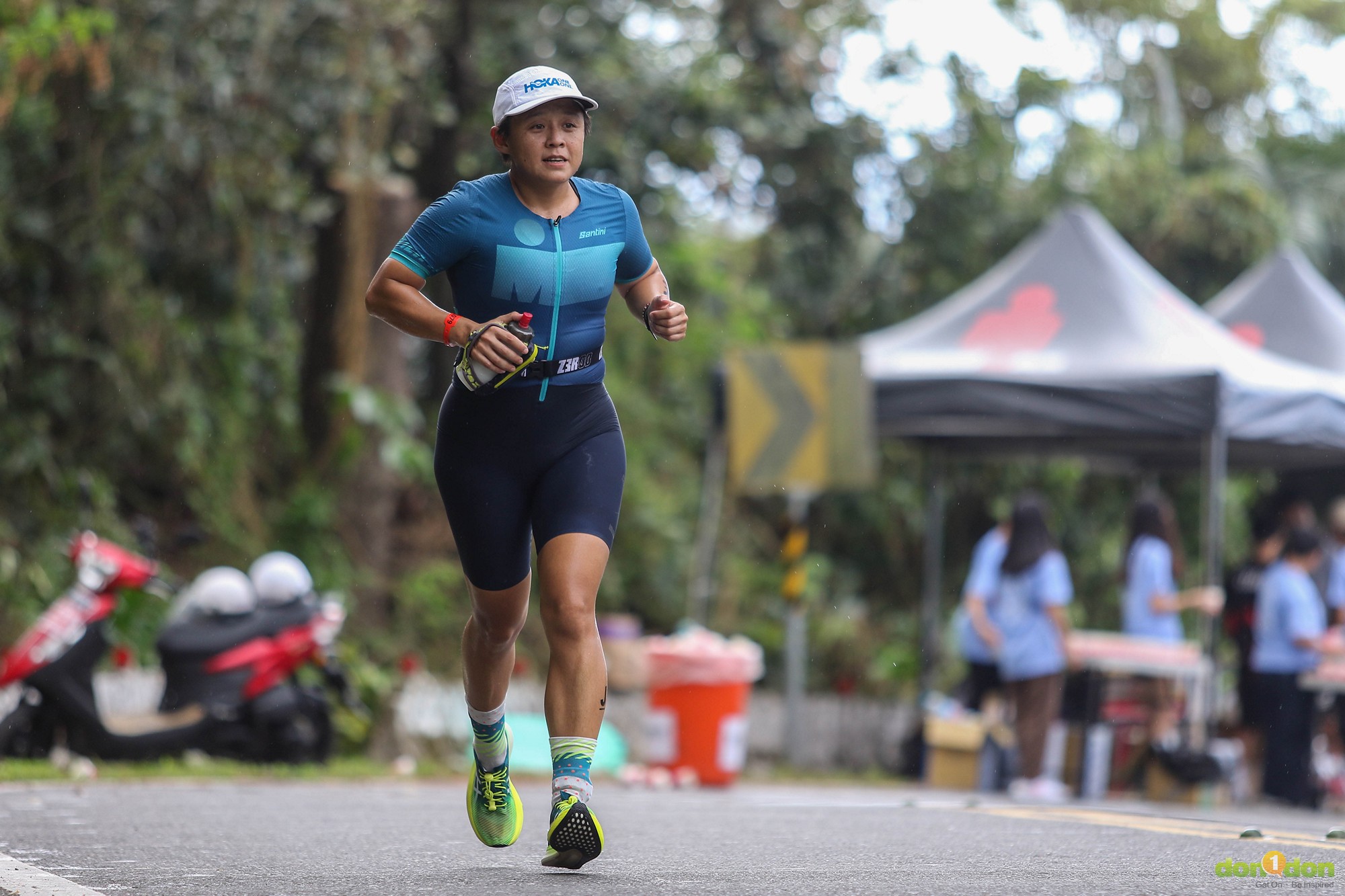 台灣選手李淳潔，女子組總排第 3 名