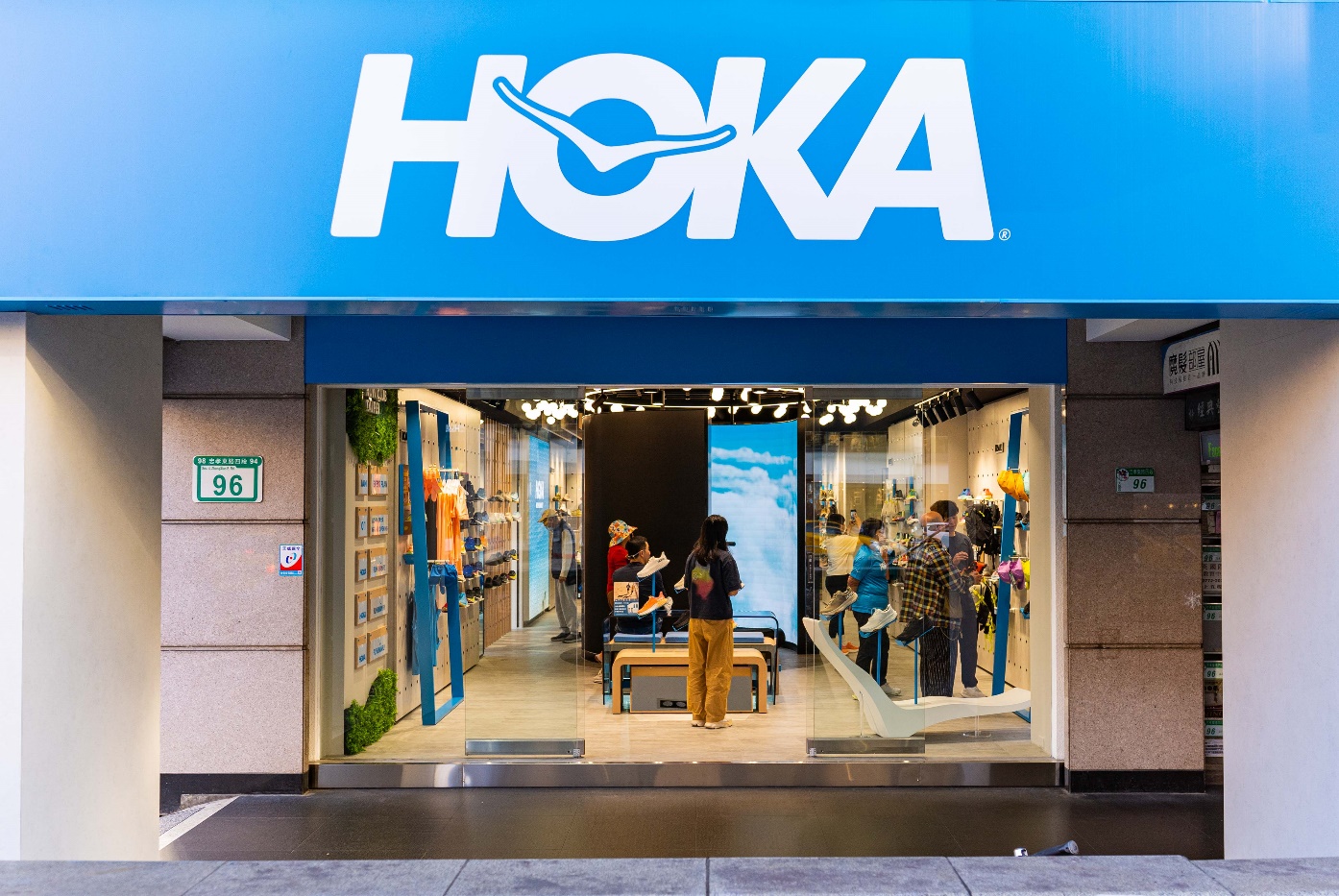 ▲HOKA宣布進軍台北東區商圈，開設首間品牌獨立街邊專門店－忠孝大安門市