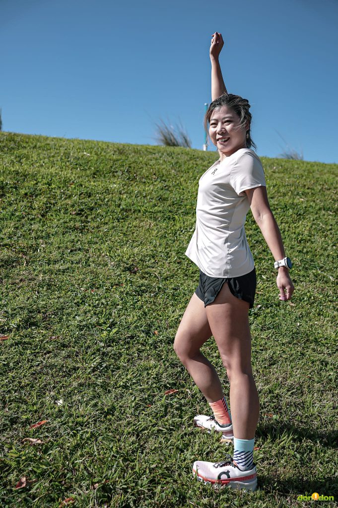 Stacy說，未來有機會希望可以挑戰越野跑，嘗試跑步的各種形式。
