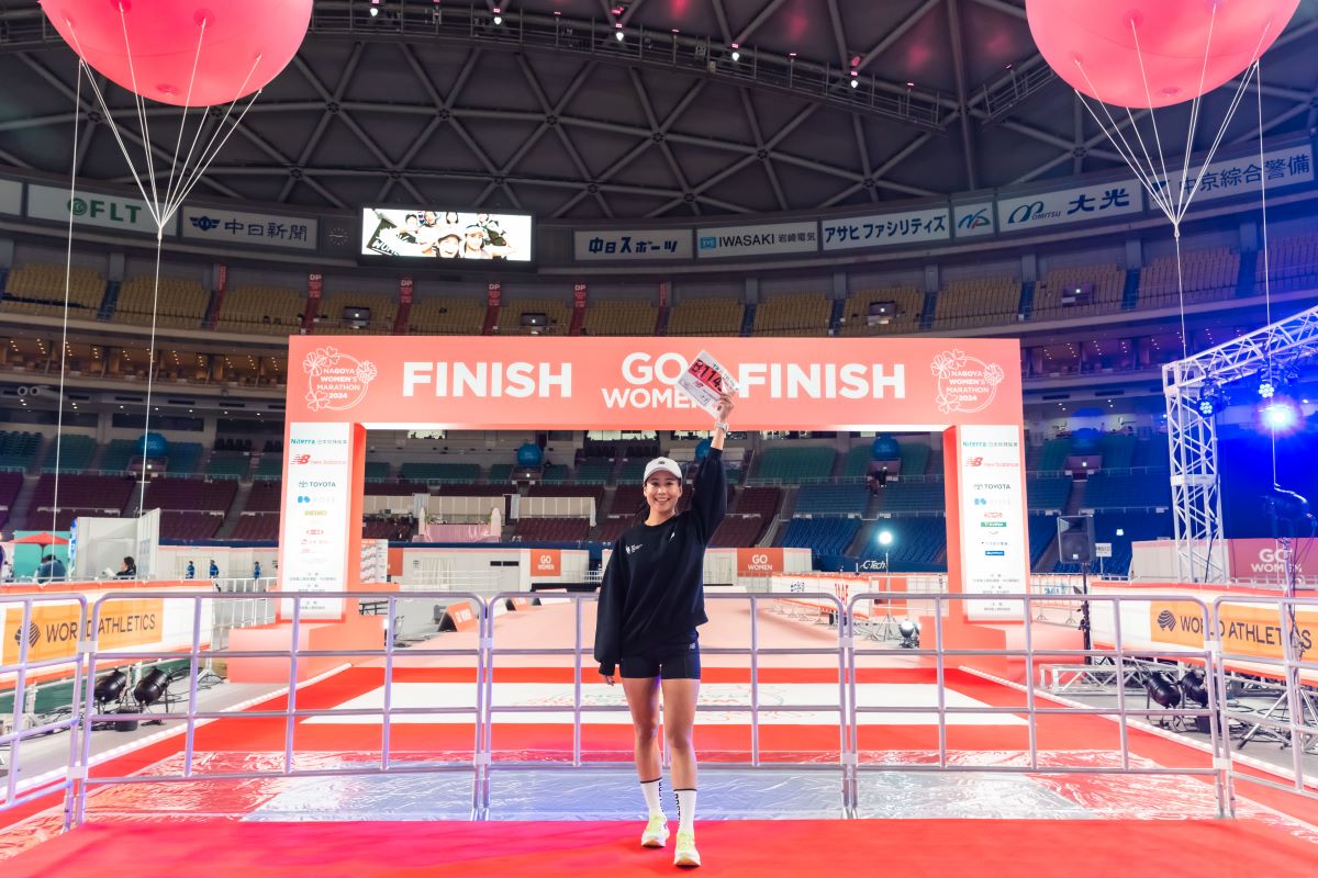 2024 名古屋女子馬拉松（Nagoya Women’s Marathon 2024）在 3 月 10 日熱情開跑。圖片來源：New Balance Run Club