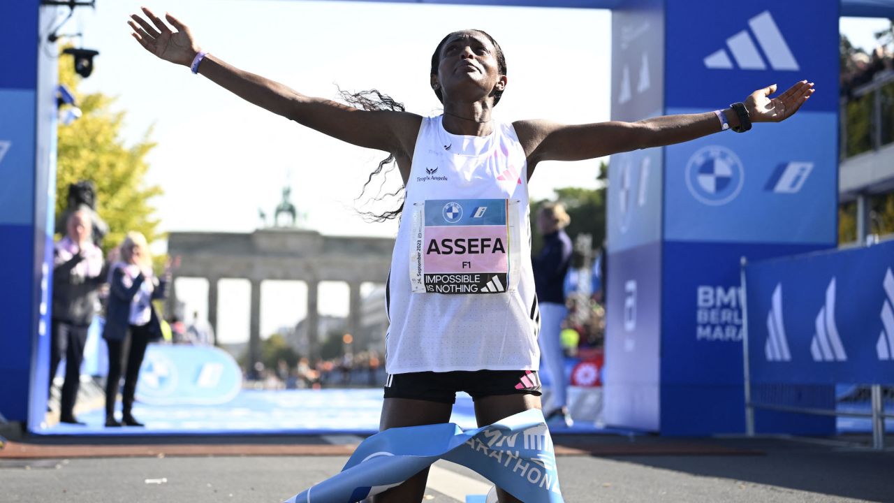 Tigist Assefa 照片來源：runningmagazine.ca