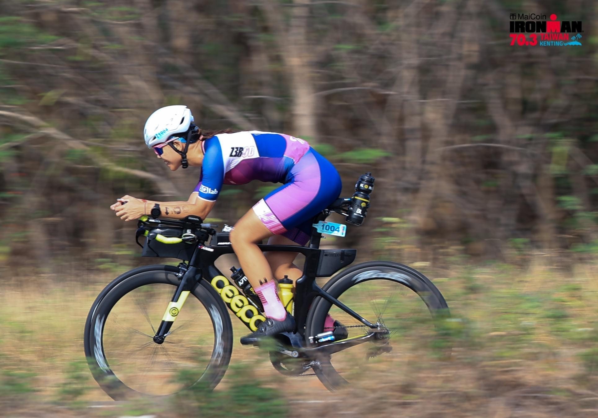 用新的身分，徐慧安再度參賽 IRONMAN 70.3 