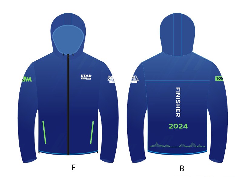 UTMB® 「飛越大嶼」 2024 年 100 公里組完賽風衣