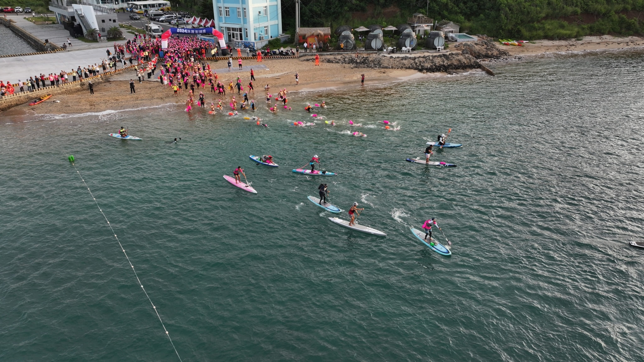 今年首次增加五千公尺立式划槳（SUP 組）