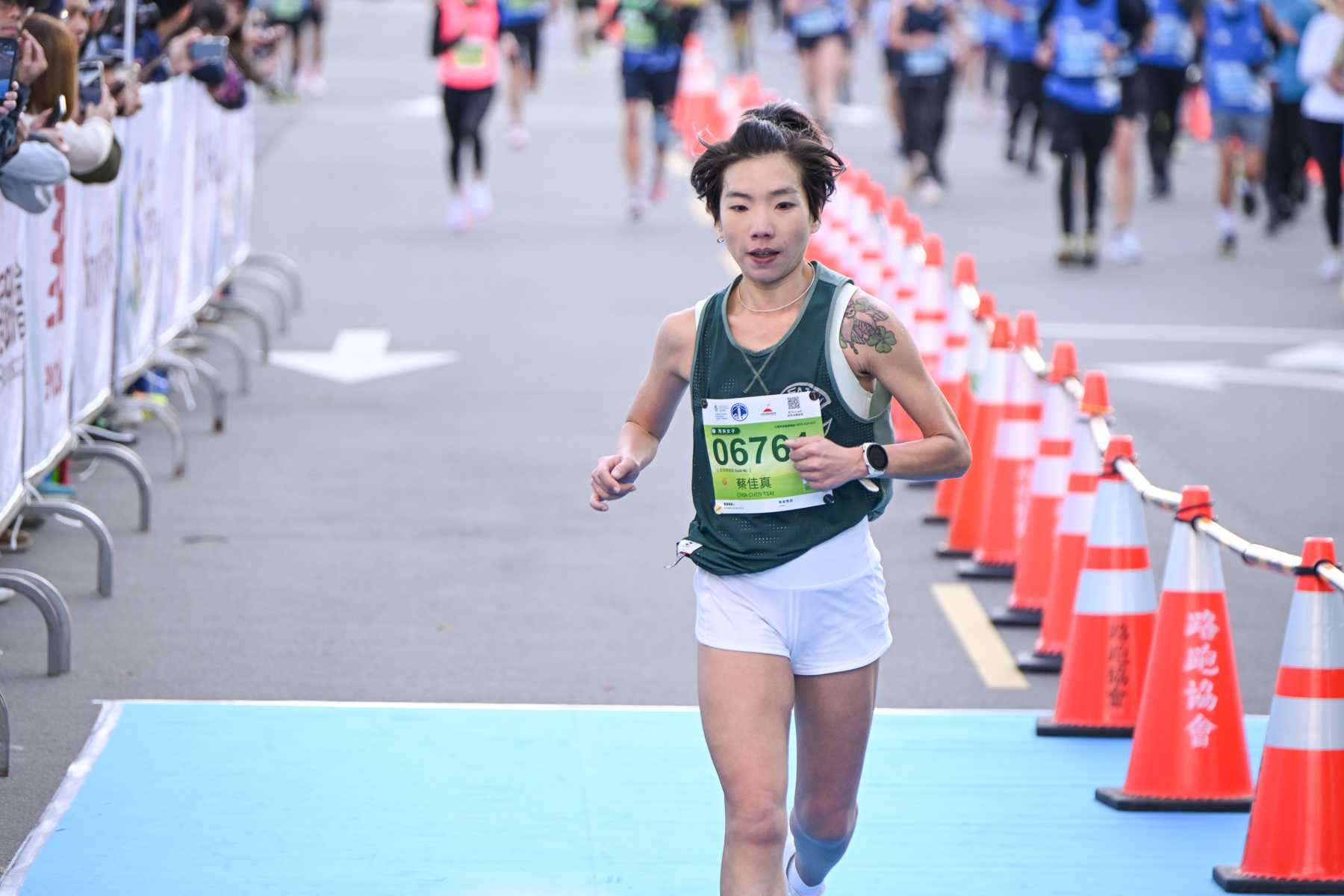 2025渣打臺北公益馬拉松-全程馬拉松國內女子組季軍-蔡佳真