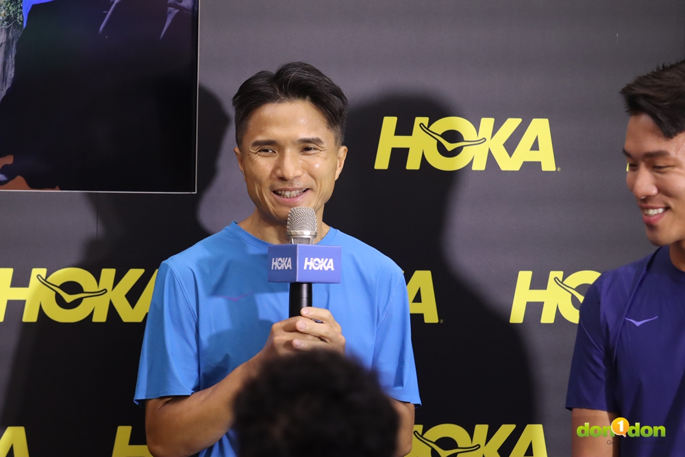 HOKA 品牌好友-視障鐵人李協興，預計今年出賽 IRONMAN 70.3 墾丁賽事
