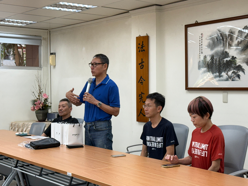 超馬協會郭豐州理事長分享近期超馬協會的永續政策