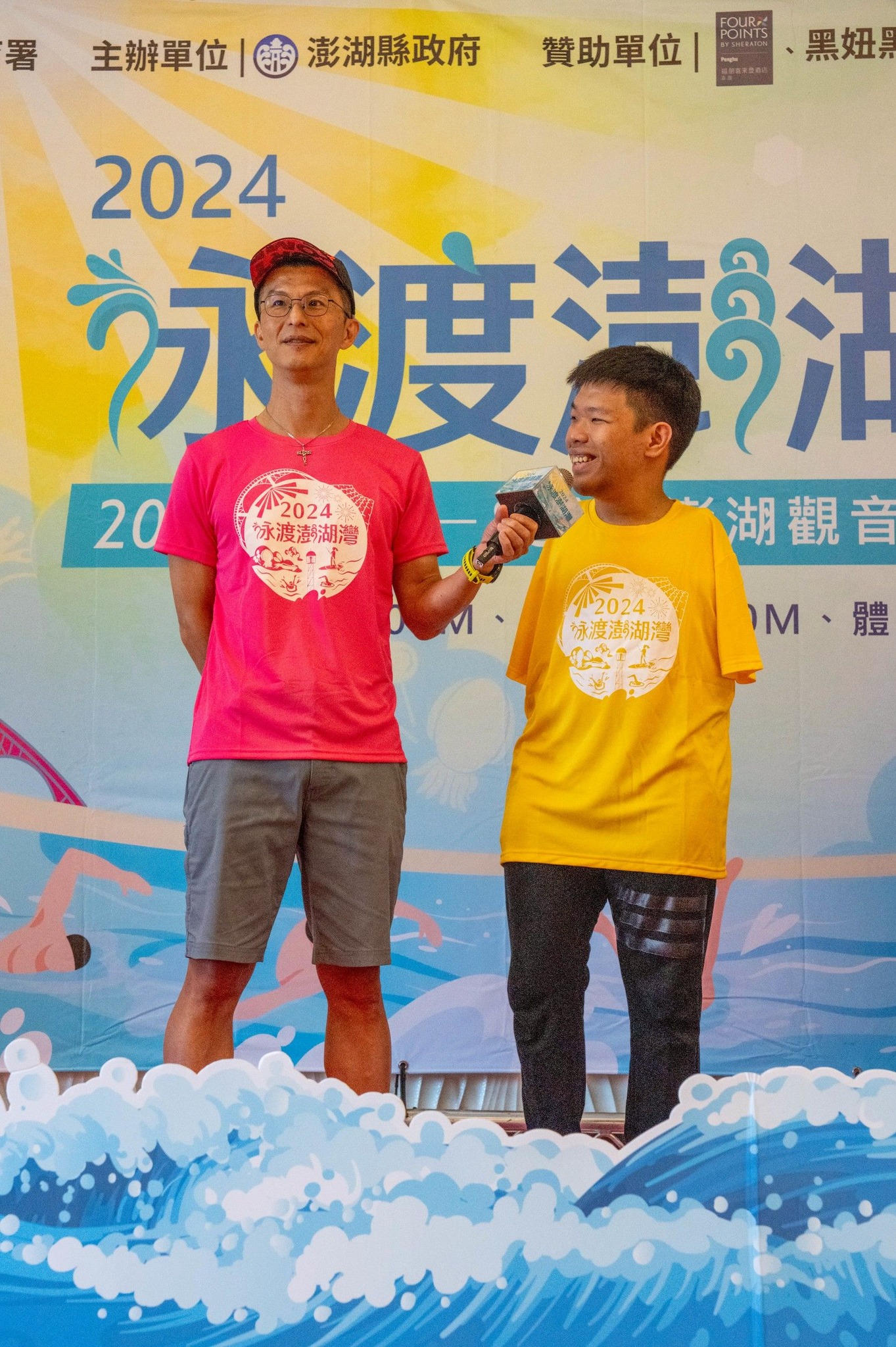 姜義村、林育夙 照片來源：愛運動動無礙