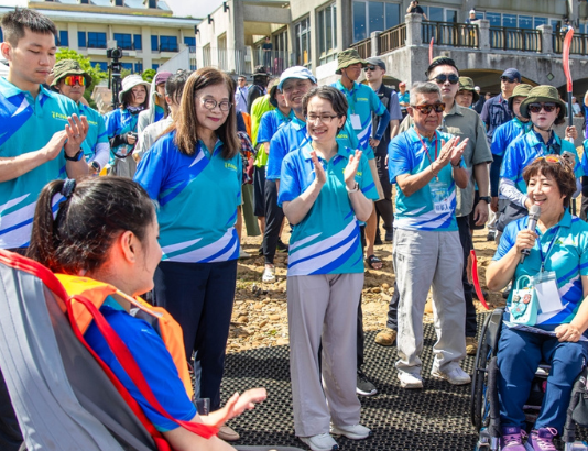 成為別人生命中的一道光|呂嘉儀與夥伴共同打造的輪椅夢公園