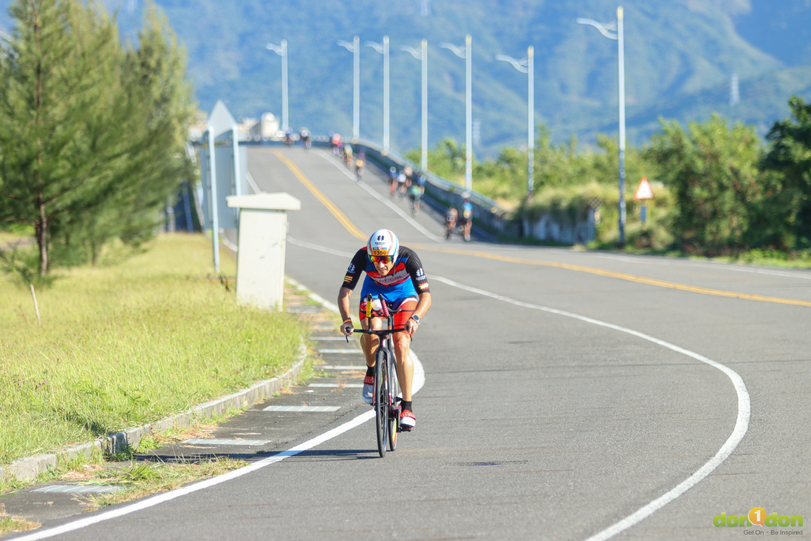 Marcos Perez Vazquez以2秒之差站上總排第3，分組第1