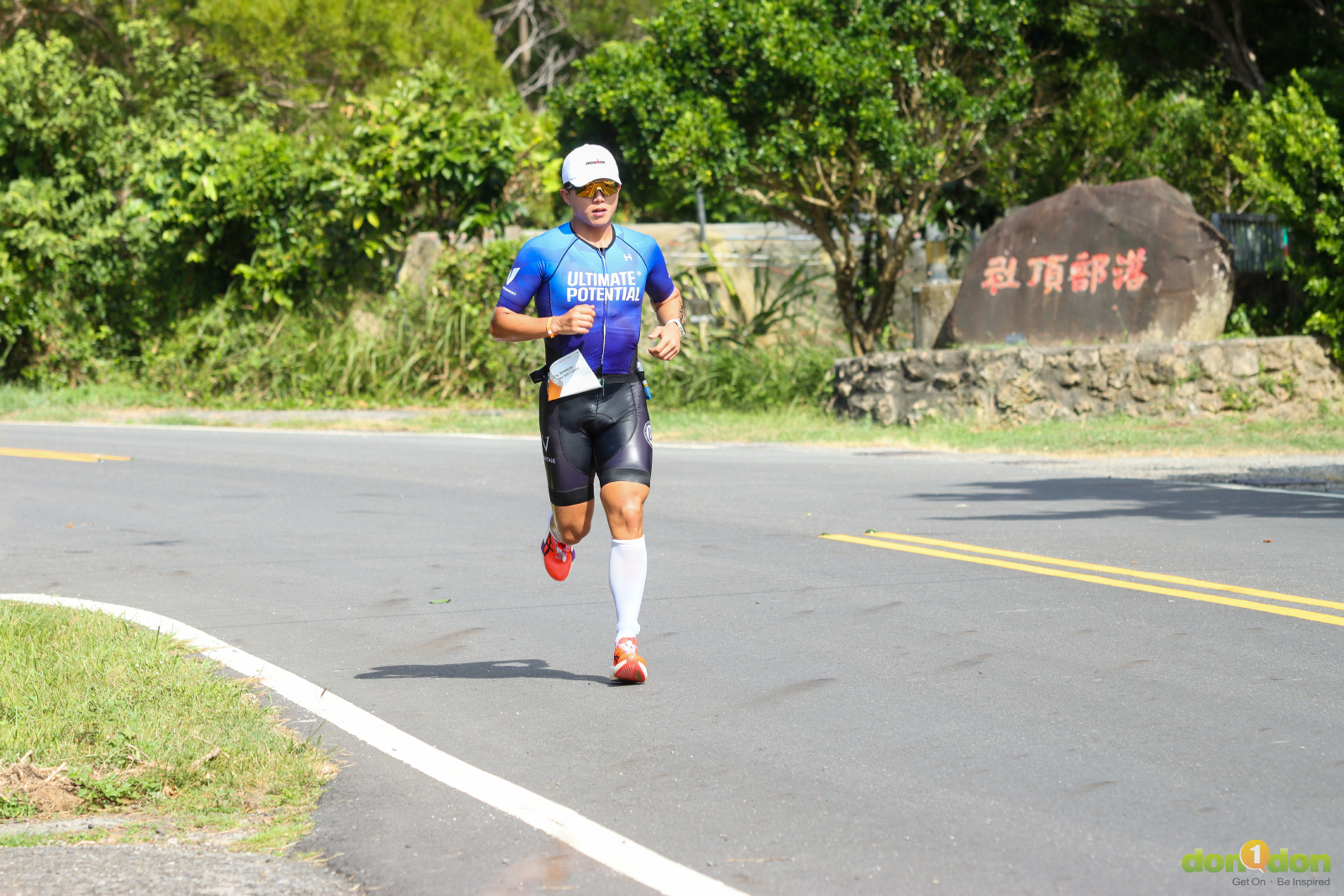 黃晳煕表示墾丁賽道的難度與風景都讓他印象深刻