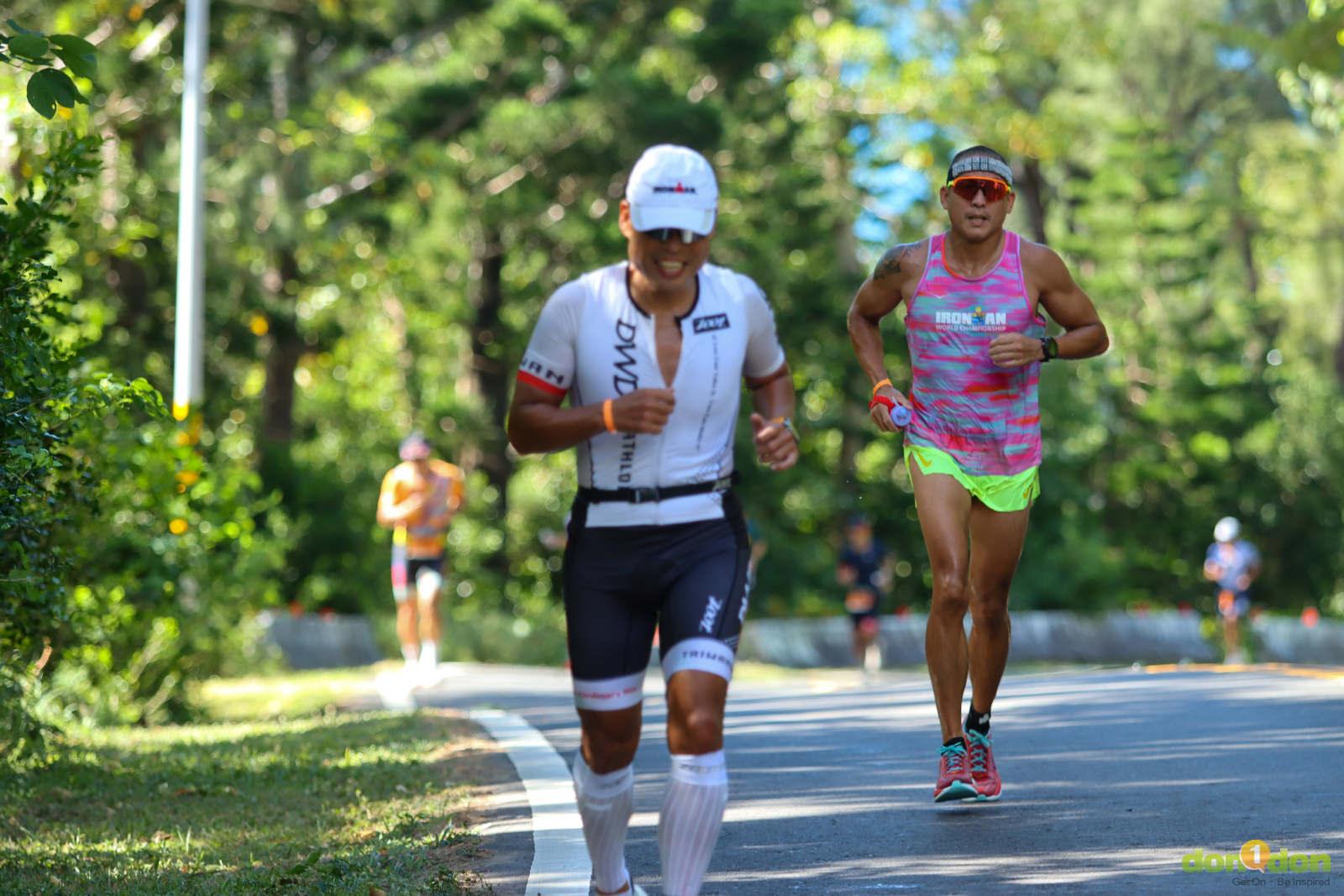 LAVA鐵人公司董事長林澤浩親自下場參加比賽
