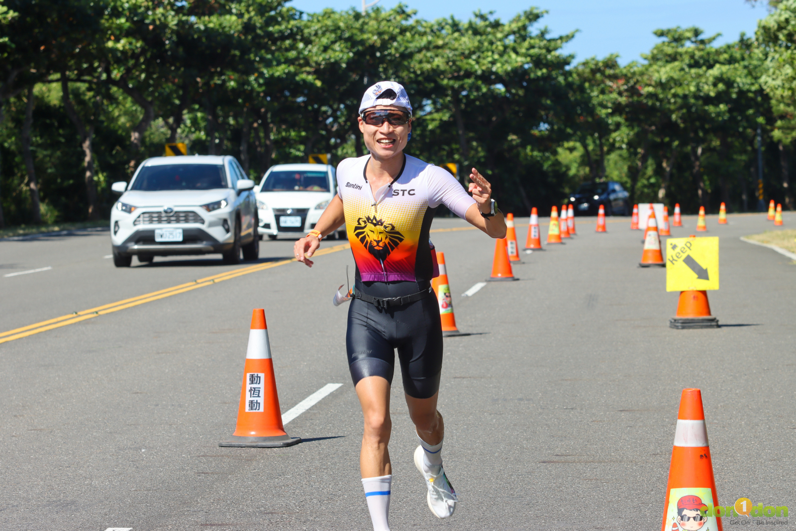 經歷過澎湖大風浪呂政勳表示今天的風勢還好應對