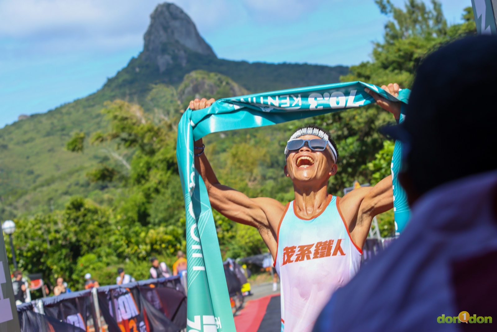 許仁茂以21秒之差拿下男子組亞軍