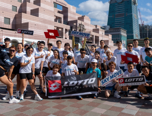 城市裡的雲端漫步!LOTTO「輕跑體驗日」療癒登場