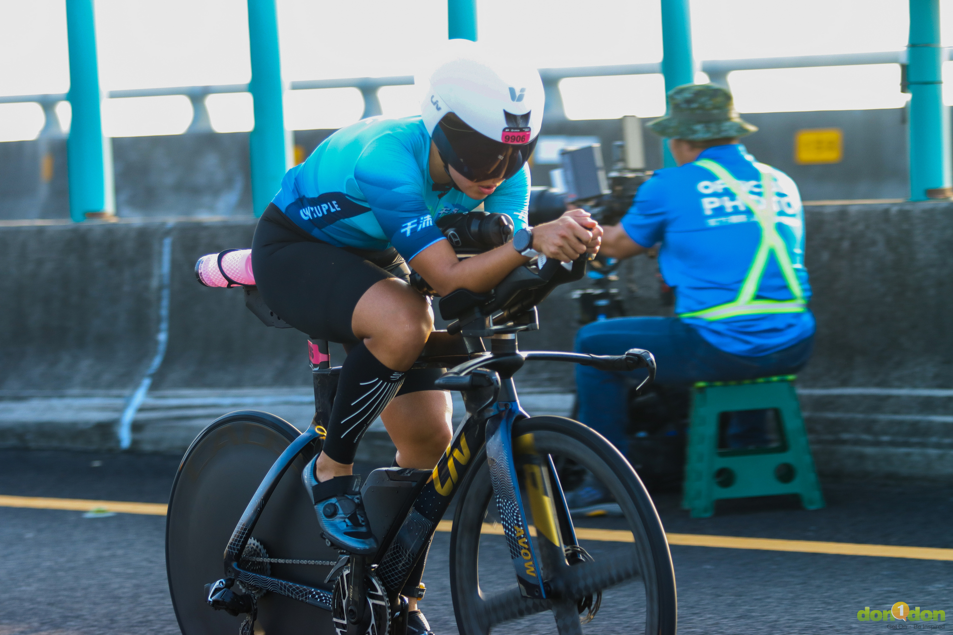 張嘉家在單車項目刷新女子賽道紀錄