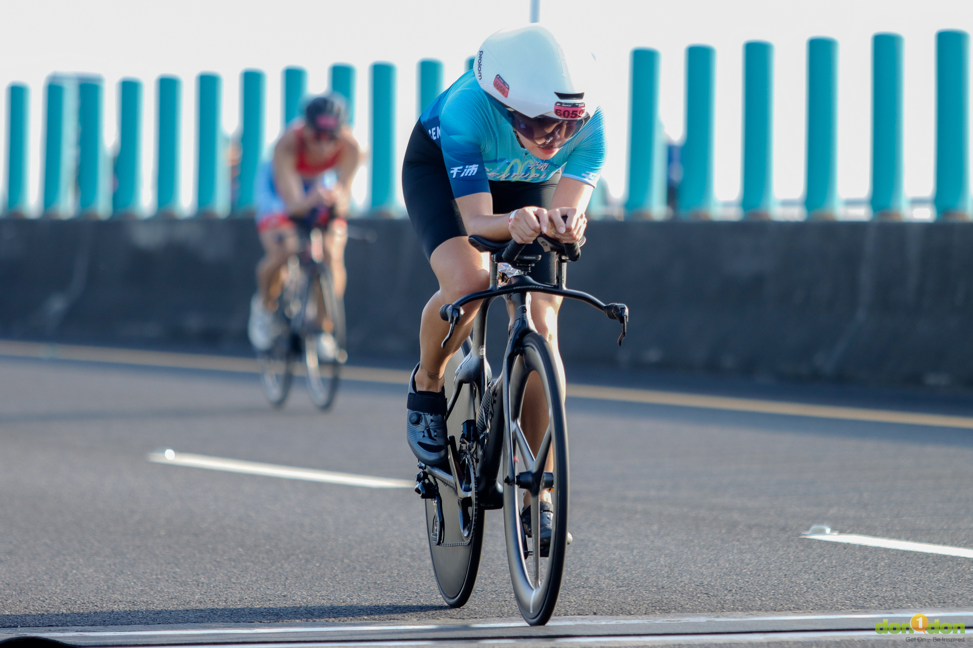 個人計時專長的張婷婷也來大鵬灣賽道共襄盛舉