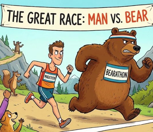 人類與動物賽跑 你跑不贏熊但可以跑得贏貓