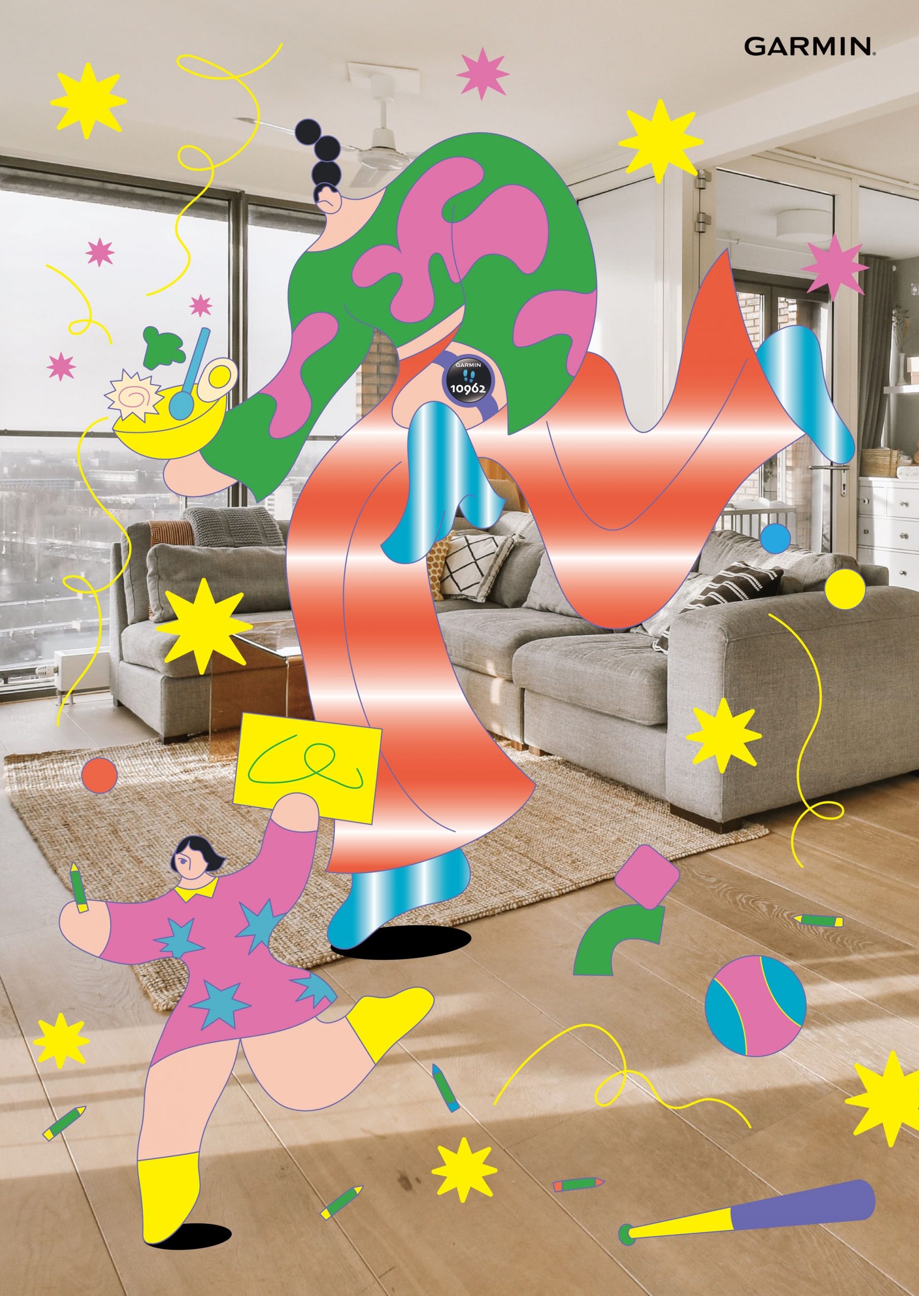 在追逐幼兒與繁鎖家務間反覆奔波下，母親的日常宛如一場高耗能的耐力「馬拉松」。