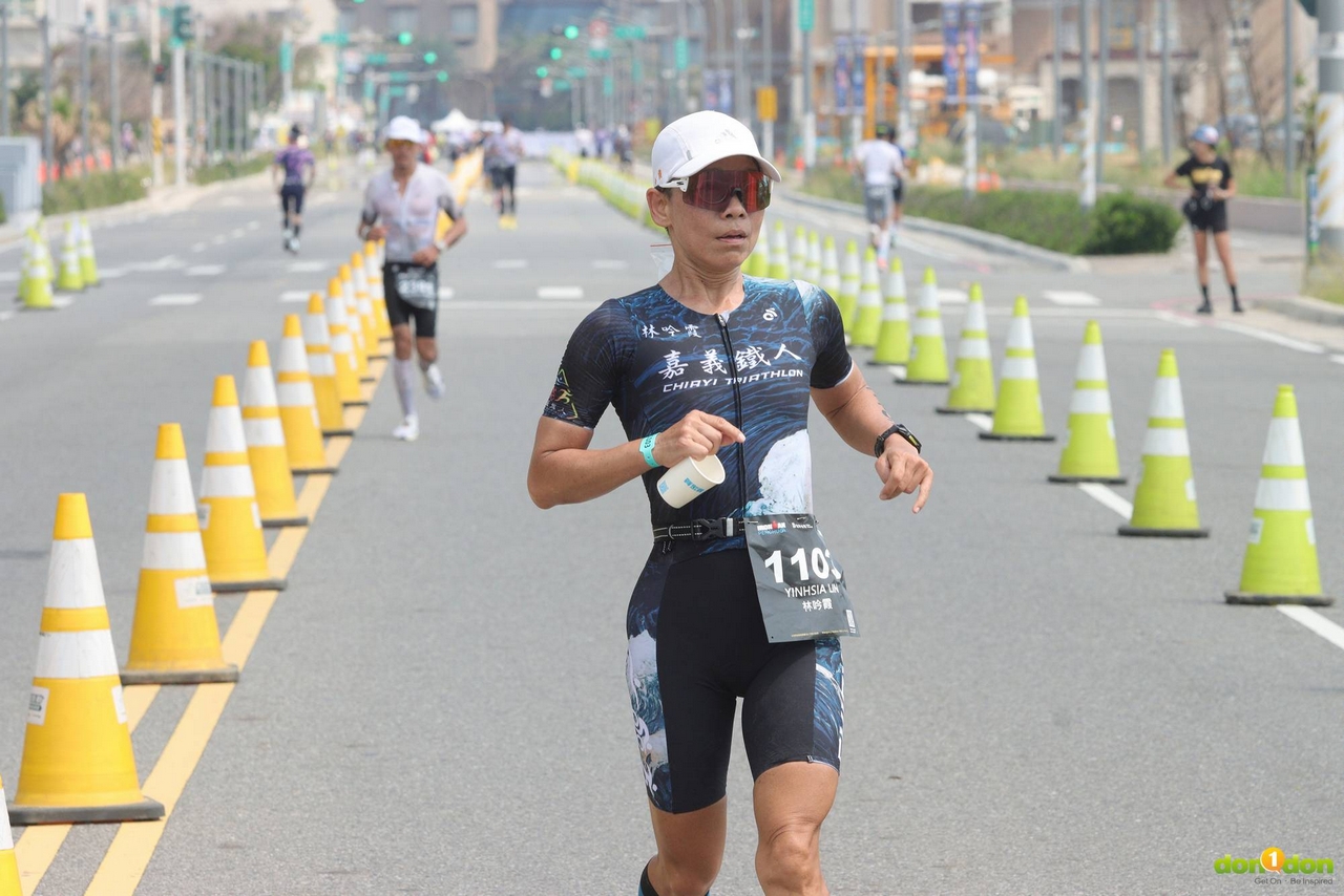 林吟霞帶著前進KONA的夢想來，順利拿下世界錦標賽資格