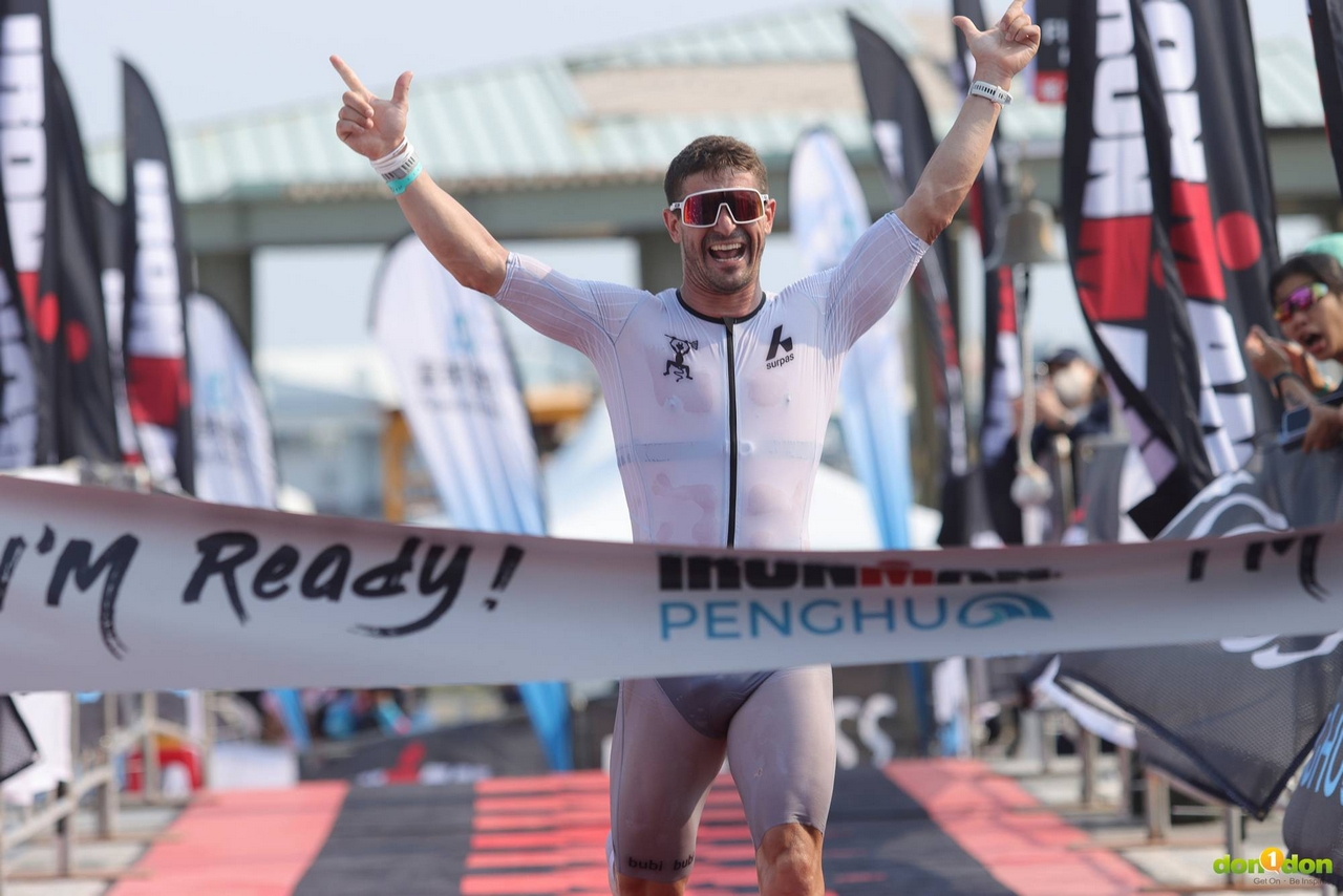 義大利選手Carlo BENETT路跑段跑出全場最快的成績