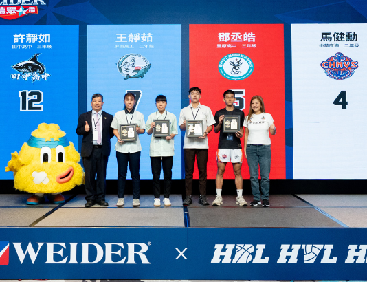 威德眾星獎助計畫邁入第六屆 嘉惠近700名高中運動員