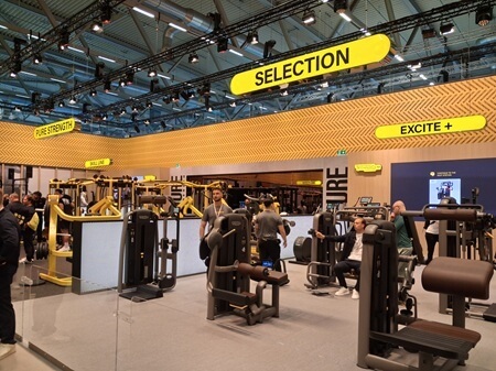 國際品牌Technogym強調設計美學的主流產品